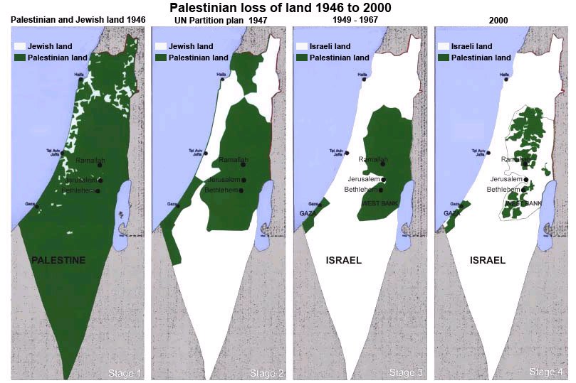 israel map palestine difficult becoming supportive feel ever