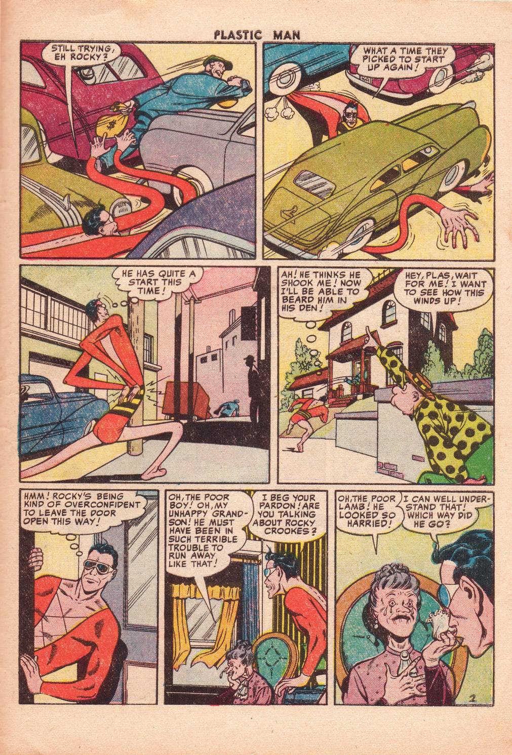 Read online Plastic Man (1943) comic -  Issue #47 - 28