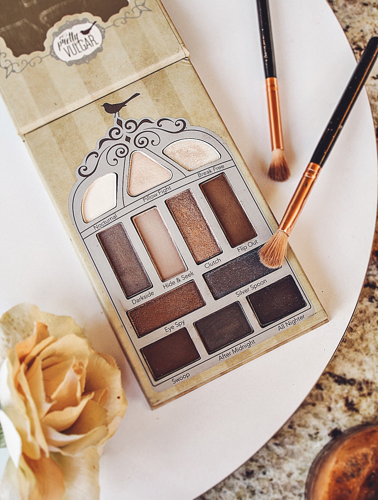 Pretty Vulgar Nightingale Eyeshadow Palette Gaby Bueno Blog