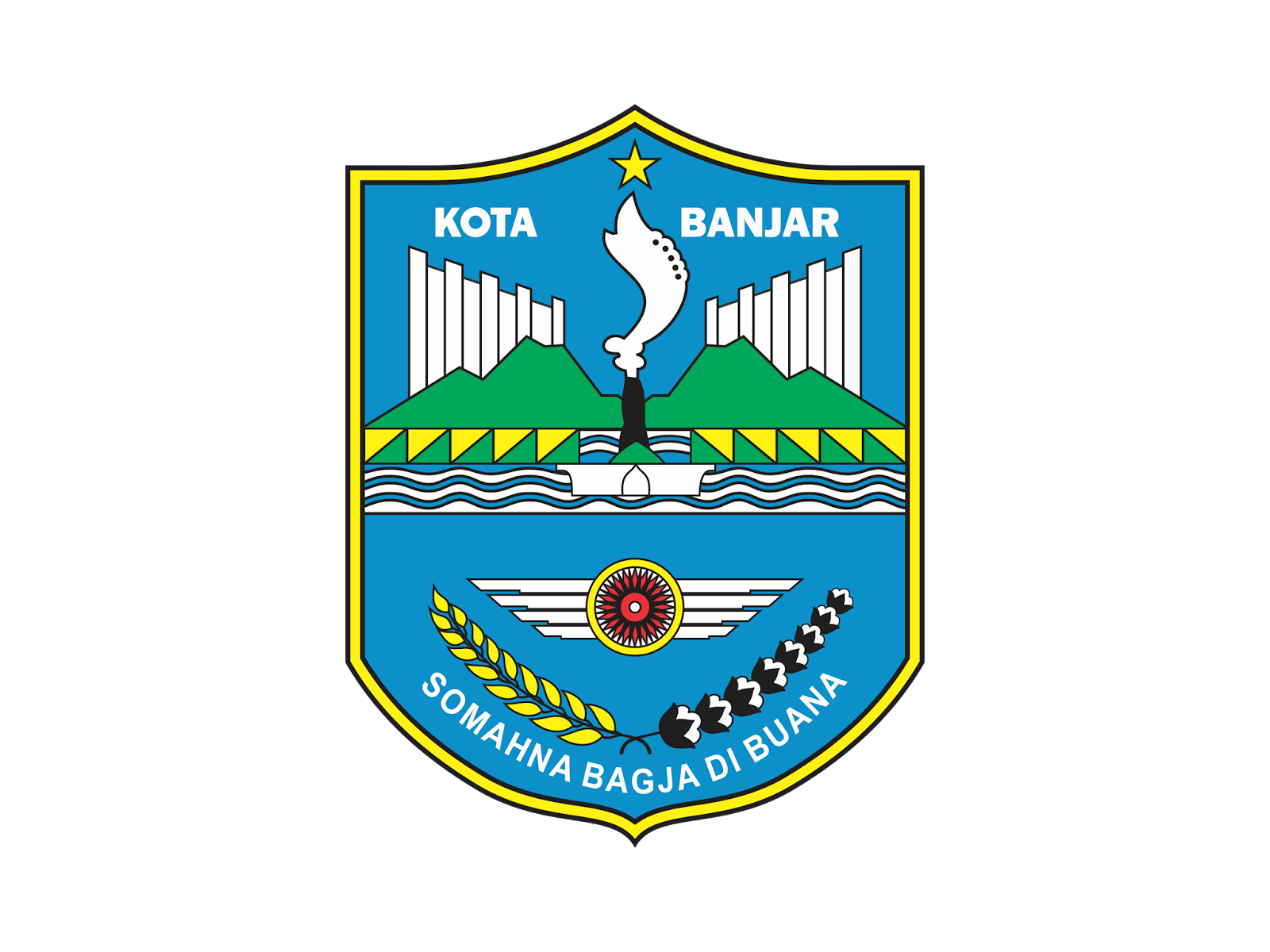 Logo Kota Banjar Format Cdr Png Logo Vector