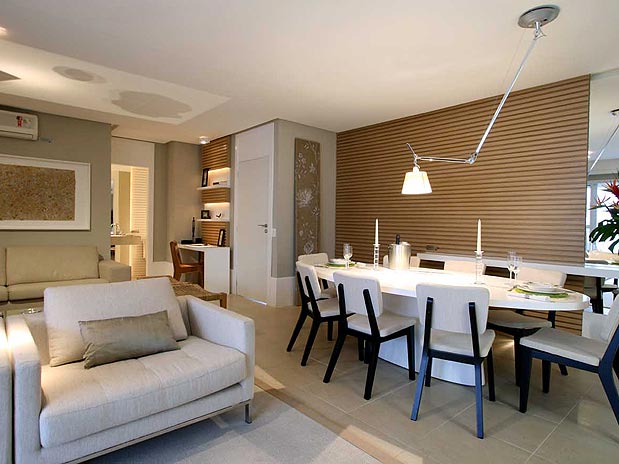 A arte de decorar: Abajur e Lustres para sala de jantar e estar.