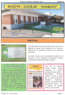 Revista Escolar "Ahumaos" nº 4 CEIP Pío XII