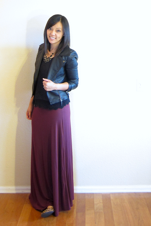 Putting Me Together: Flats and Boots with a Maxi Skirt