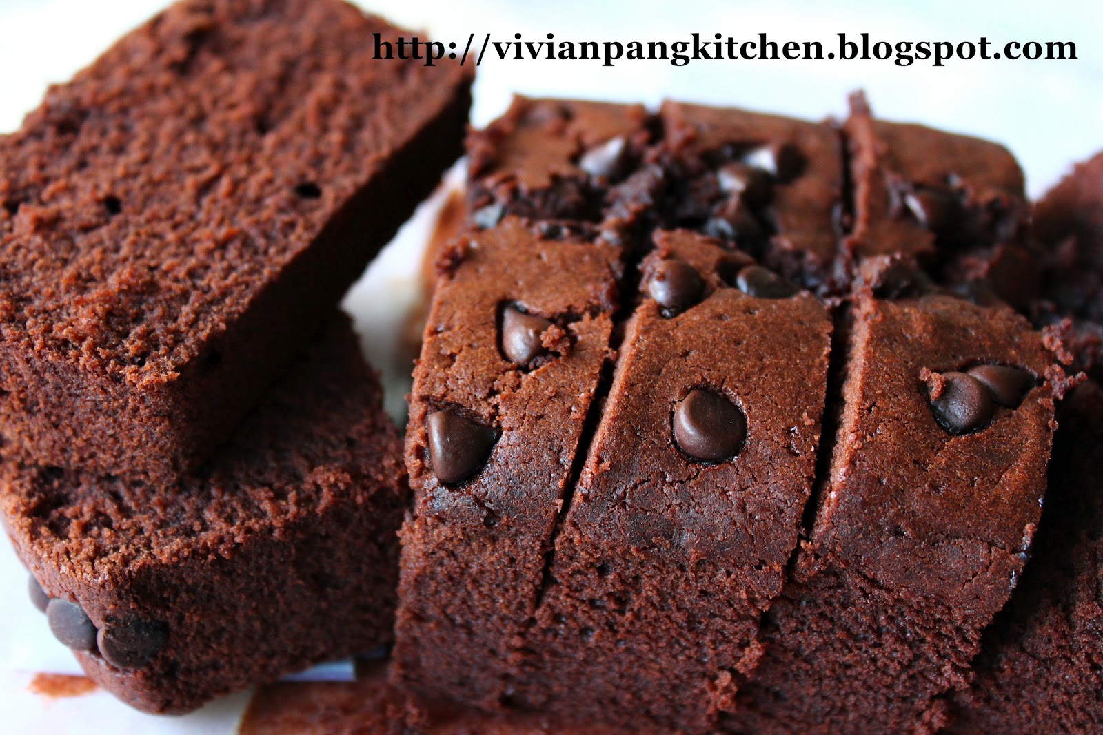Vivian Pang Kitchen Cocoa Condensed Milk Pound Cake Steam Bake
