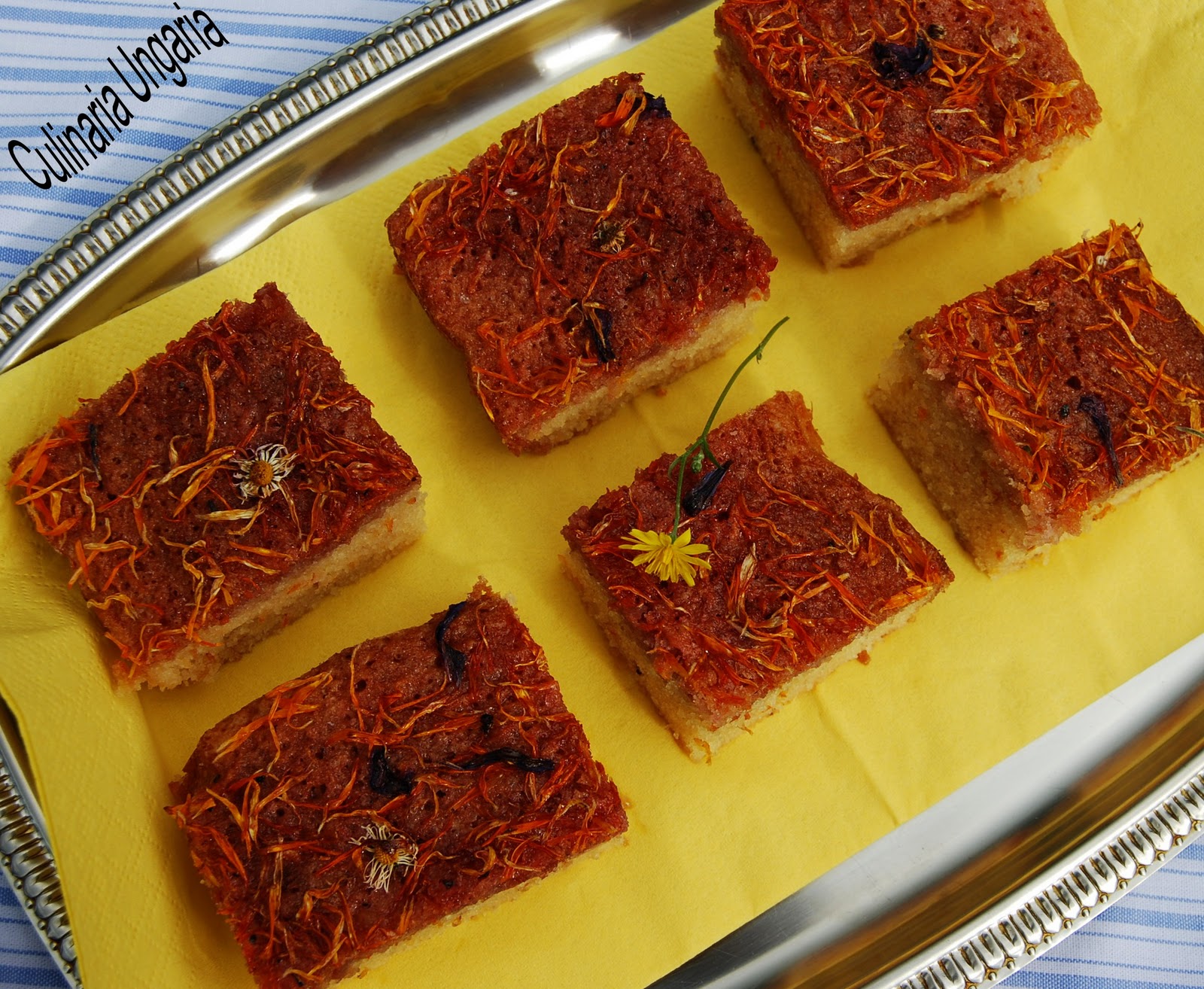 Culinaria Ungaria: Abschied an den Sommer: Ringelblumenkuchen mit ...