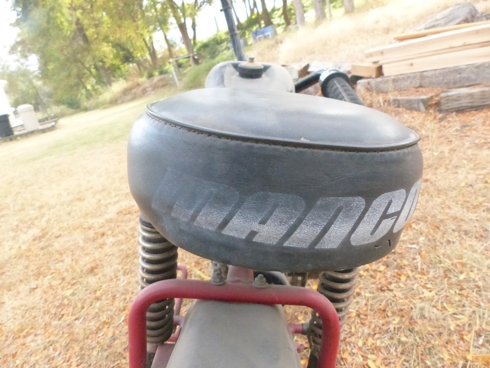 OldMotoDude: Manco mini-bike refurbished