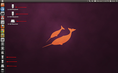 How to Hide Mounted Drives from Ubuntu 11.04 Desktop?