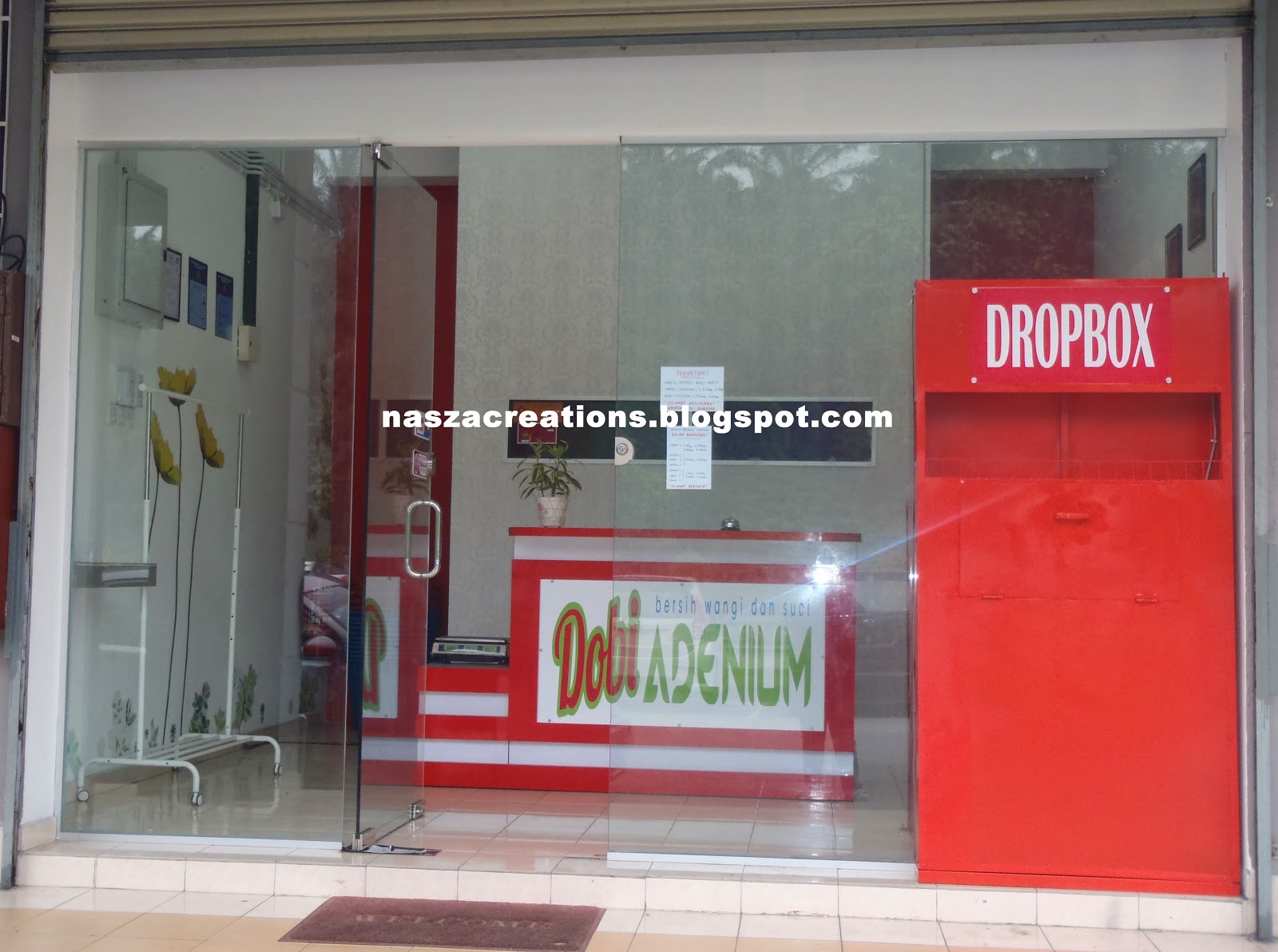 NASZA CREATIONS Ramadhan Reception Counter & Laundry DropBox