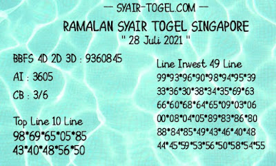 PREDIKSI singapura