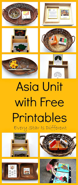 Montessori-inspired Asia Unit with free printables