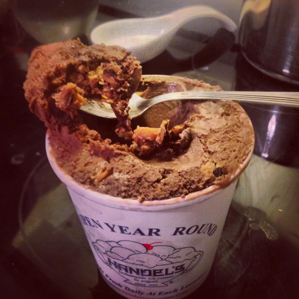 food and ice cream recipes REVIEW Bob's Review of Handel's Chocolate