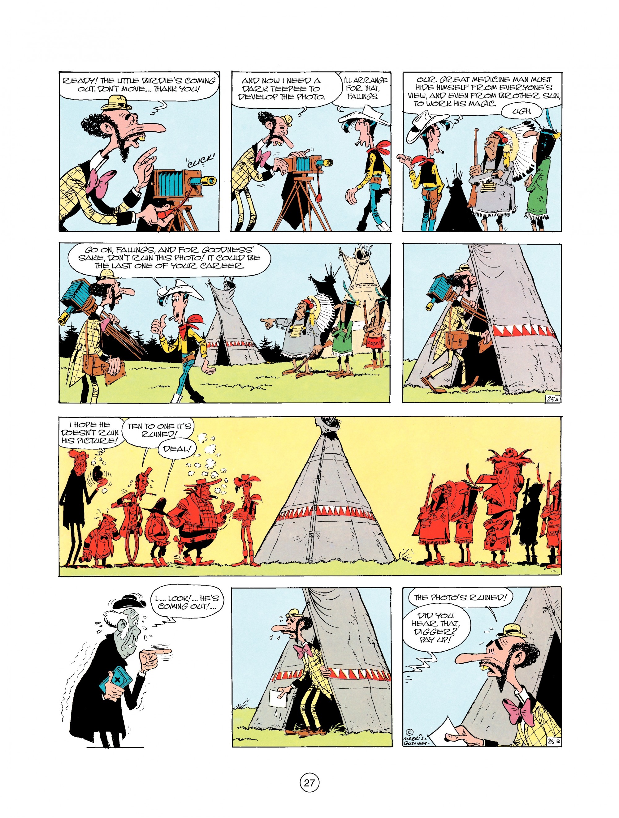 Read online A Lucky Luke Adventure comic -  Issue #25 - 27