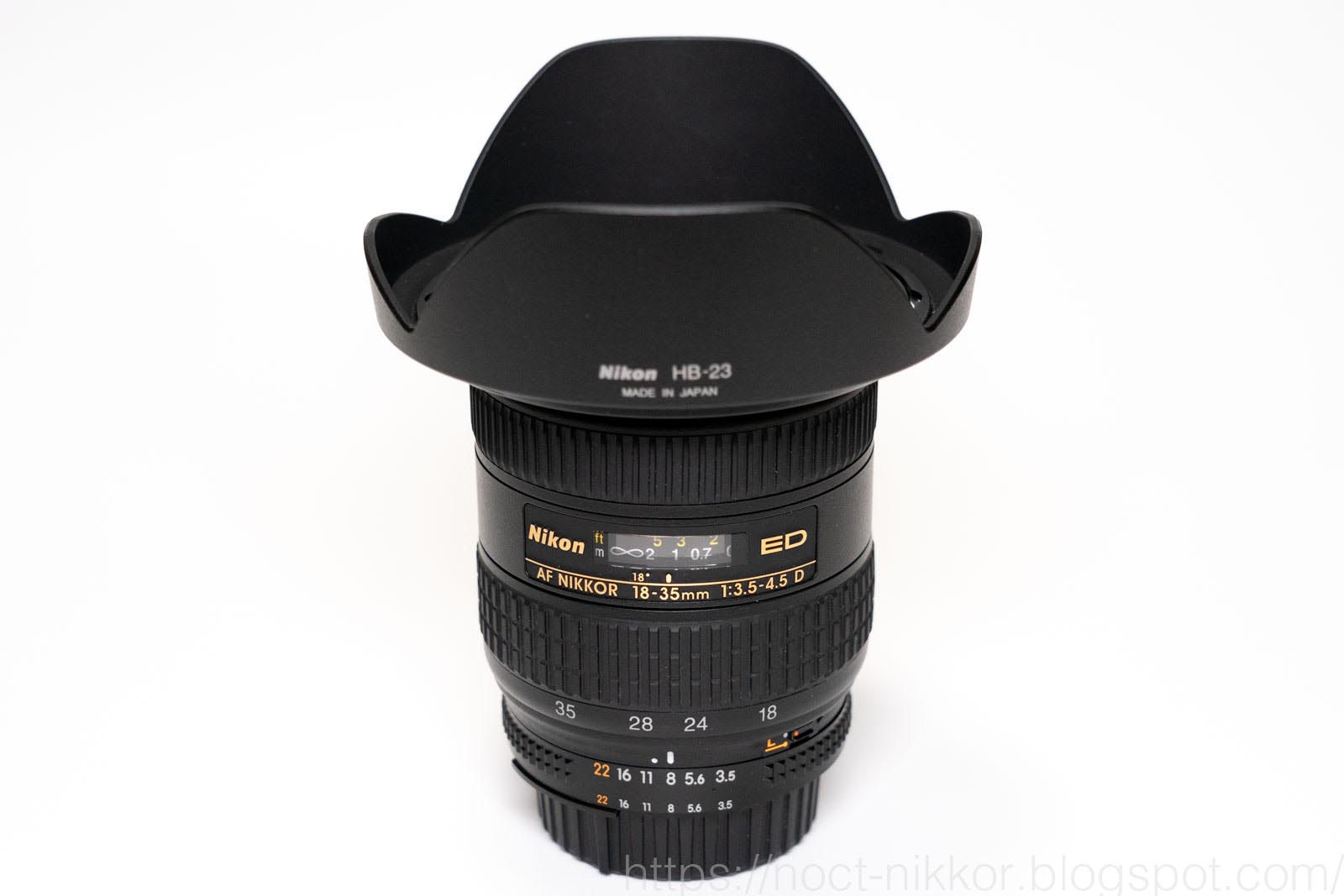 Nikon AF NIKKOR 18-35mm 3.5-4.5D ED