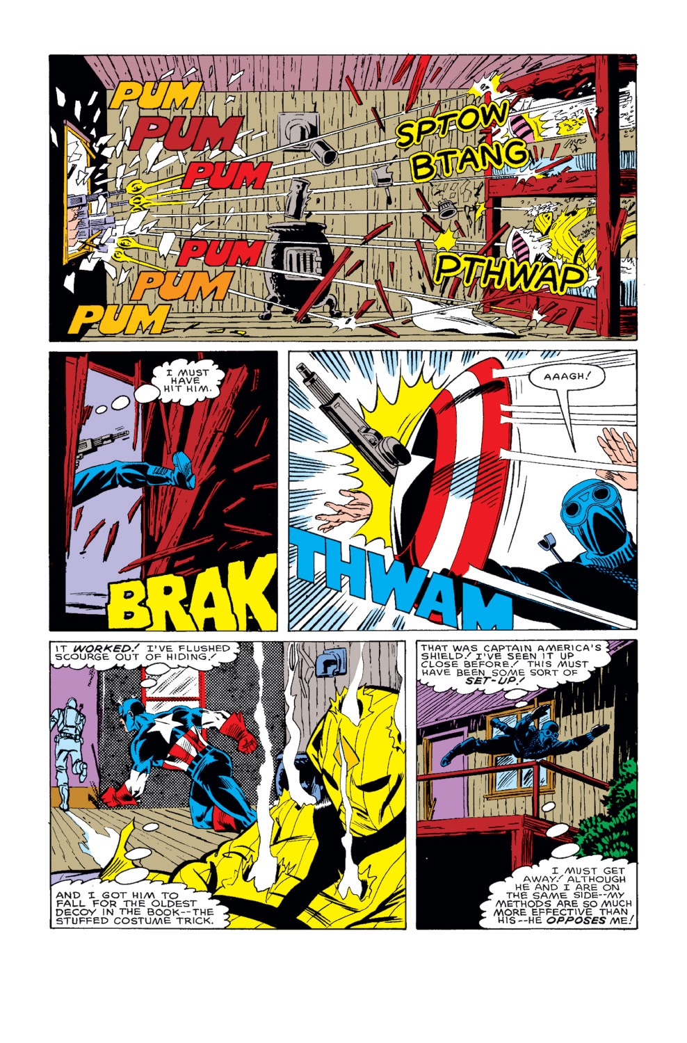 Read online Captain America (1968) comic -  Issue #320 - 19