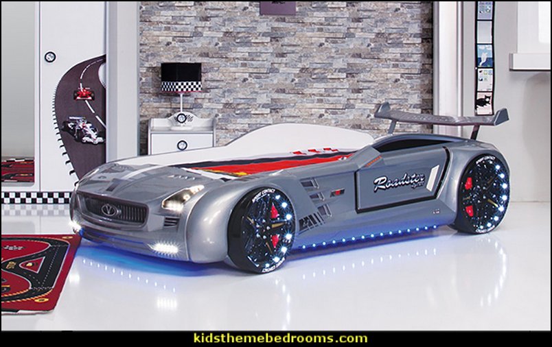 Decorating theme bedrooms Maries Manor car beds car racing theme