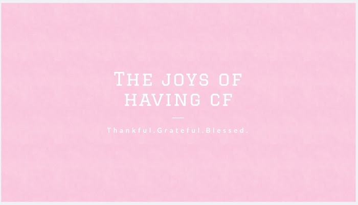 The Joys of having CF