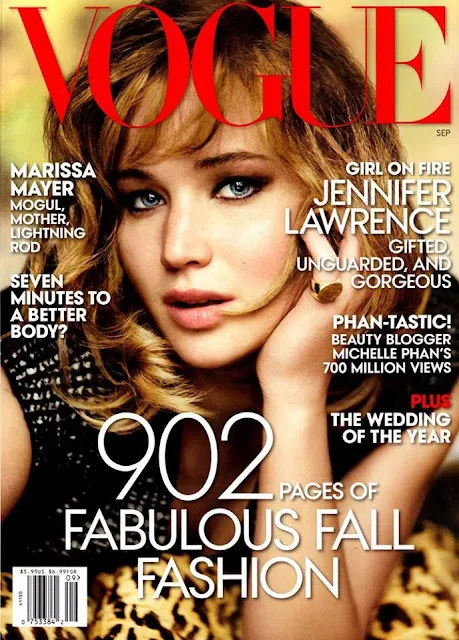  Jennifer Lawrence for Vogue  US September 2013
