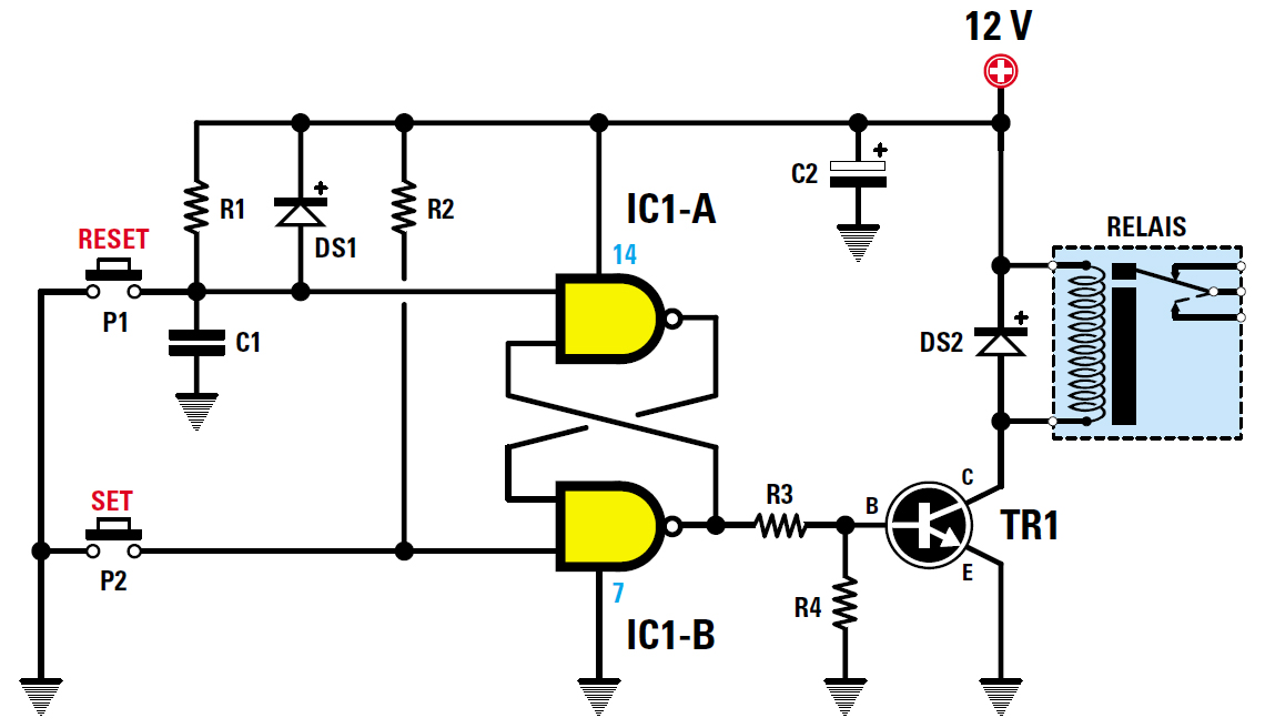Schema electrique resistance four