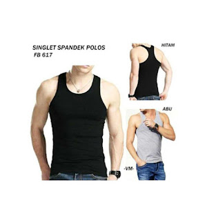 Singlet Spandek Polos