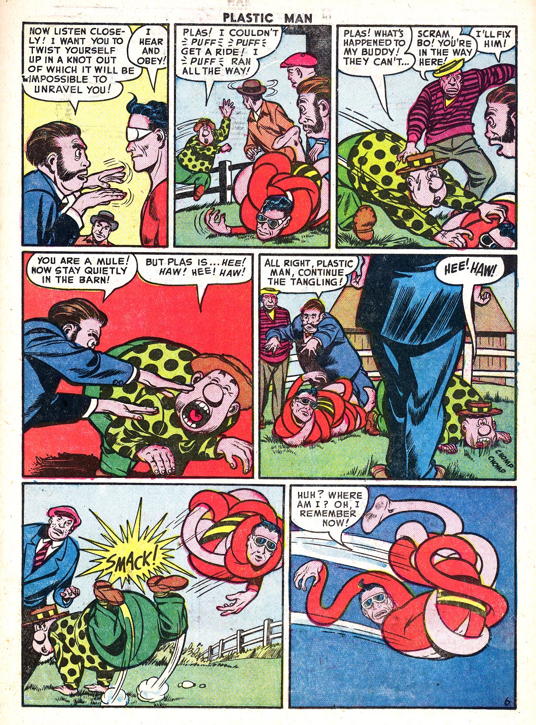 Read online Plastic Man (1943) comic -  Issue #35 - 23