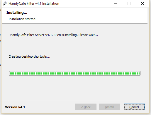 Please install the latest version. HANDYCAFE. HANDYCAFE software.