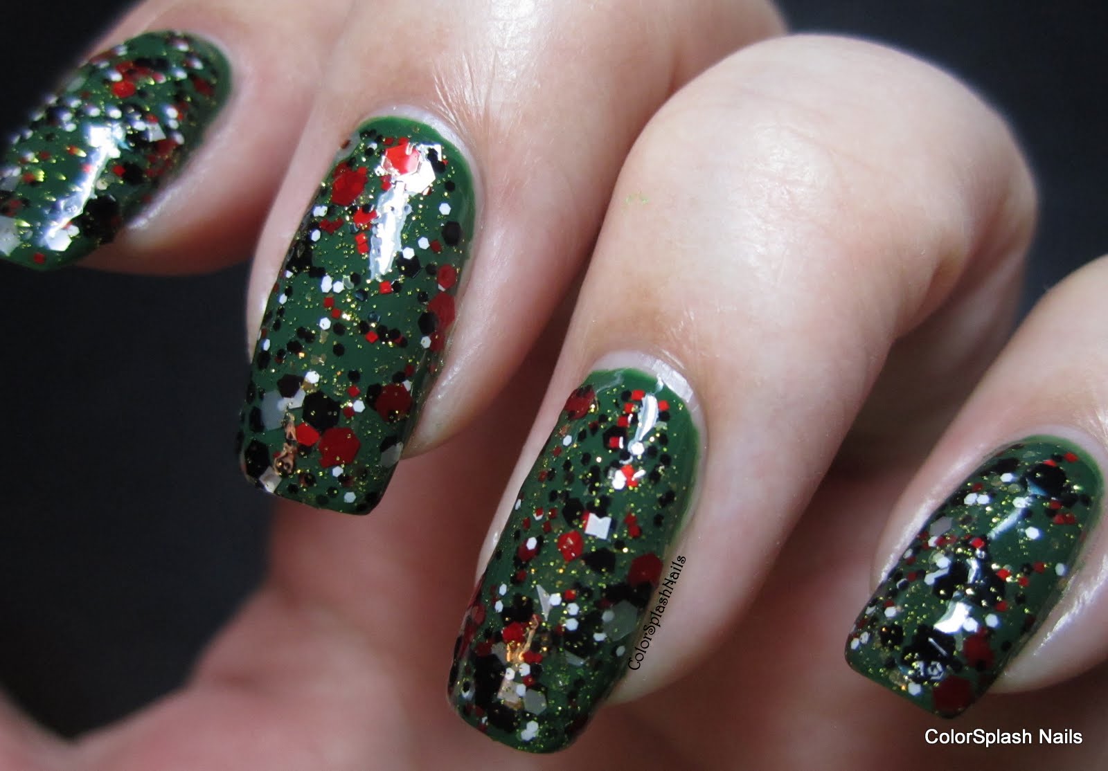 Colorsplash Nails: Liquid Sky Lacquer Christmahannukwanzaa Collection