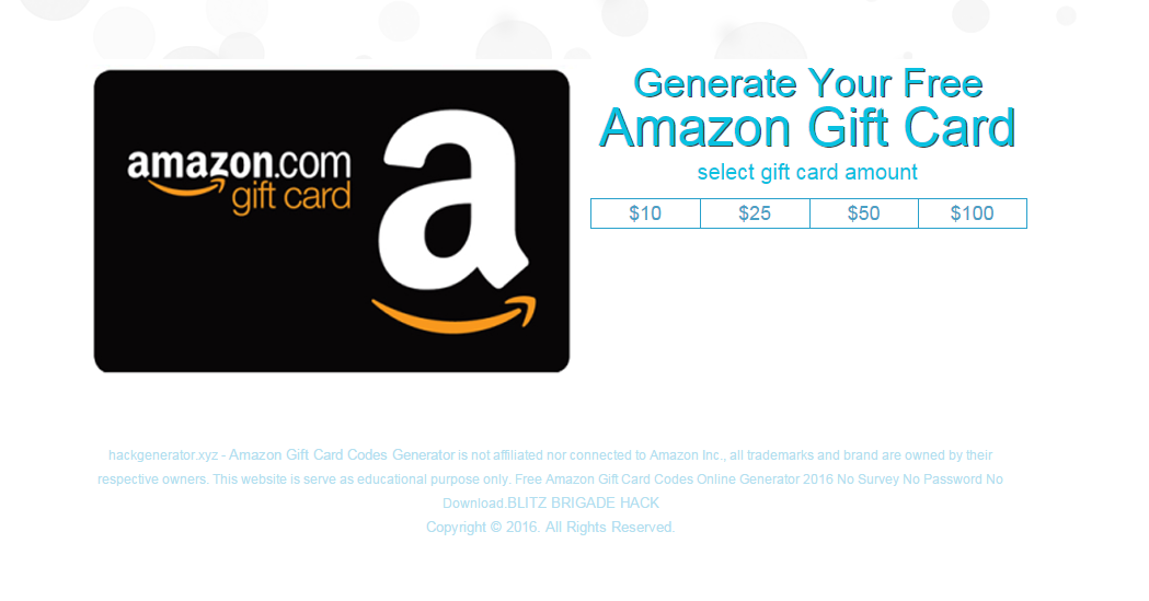 How to get Free Amazon Gift Card Codes 2016