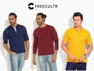 Flat 50% Off on Freecultr Mens Clothing