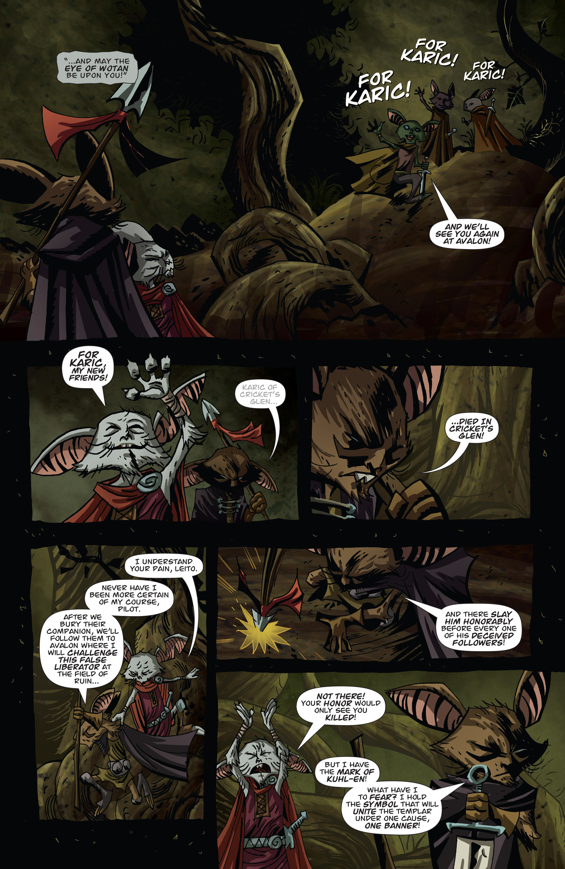 The Mice Templar Volume 4: Legend issue 10 - Page 9