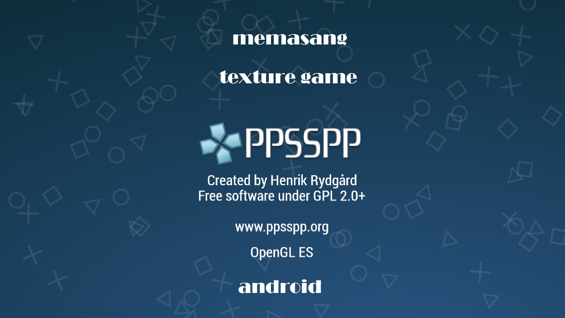 Cara Memasang Textures Game PPSSPP Android
