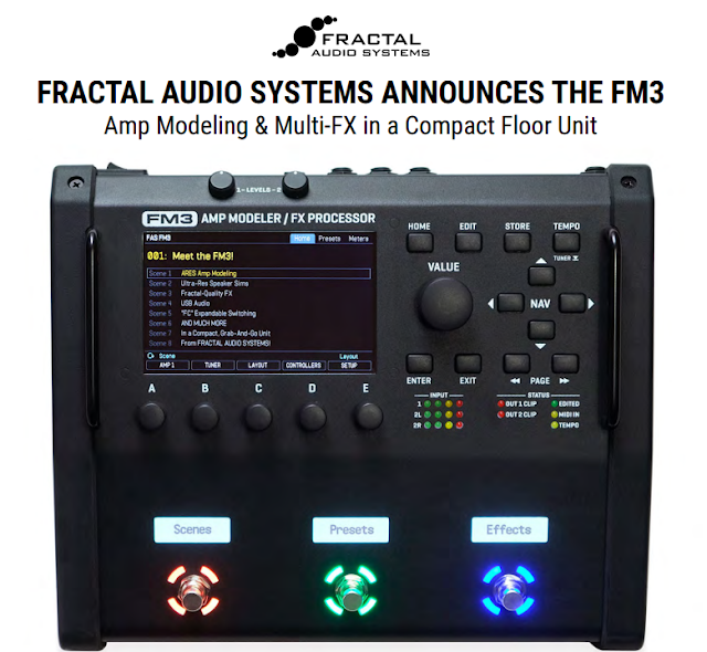Fractal FM3 Amp Modeling & Multi FX compact floor unit Gearslutz