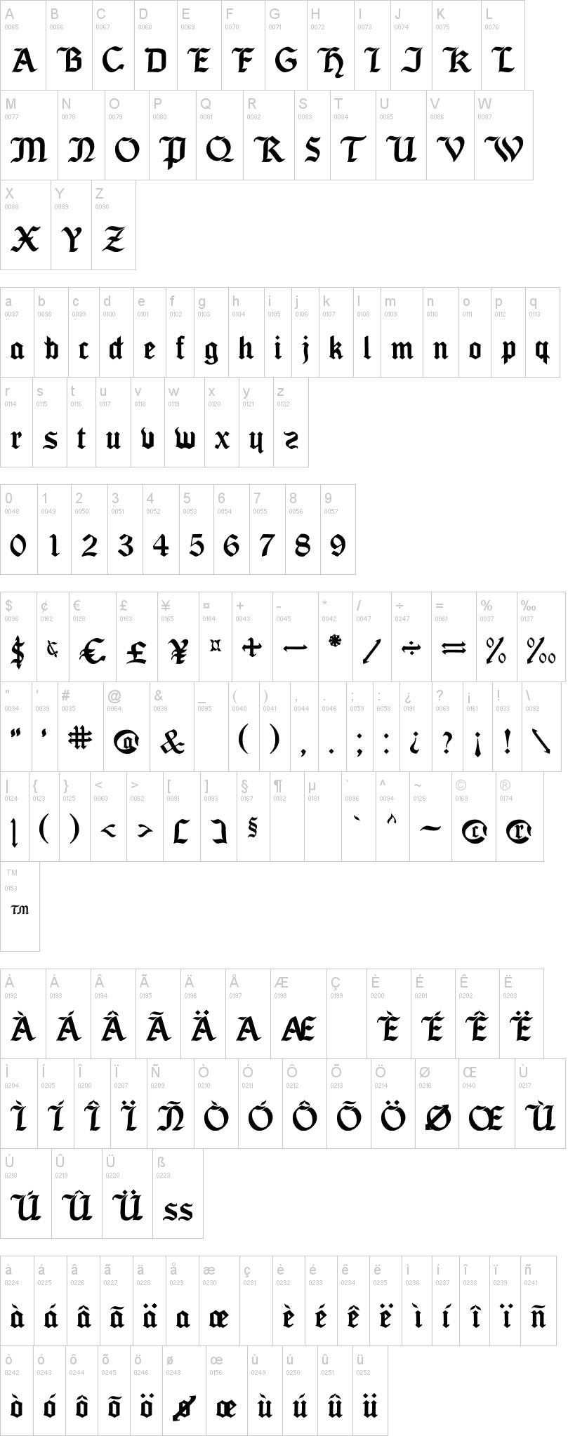 Estrella Galicia tipografia abecedario