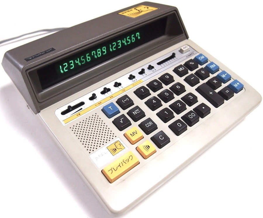 MATRIXSYNTH SHARP COMPET CS6500 Vintage Japanese Talking Calculator