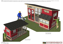 chicken plans construction m111 coop run build swg building garden
