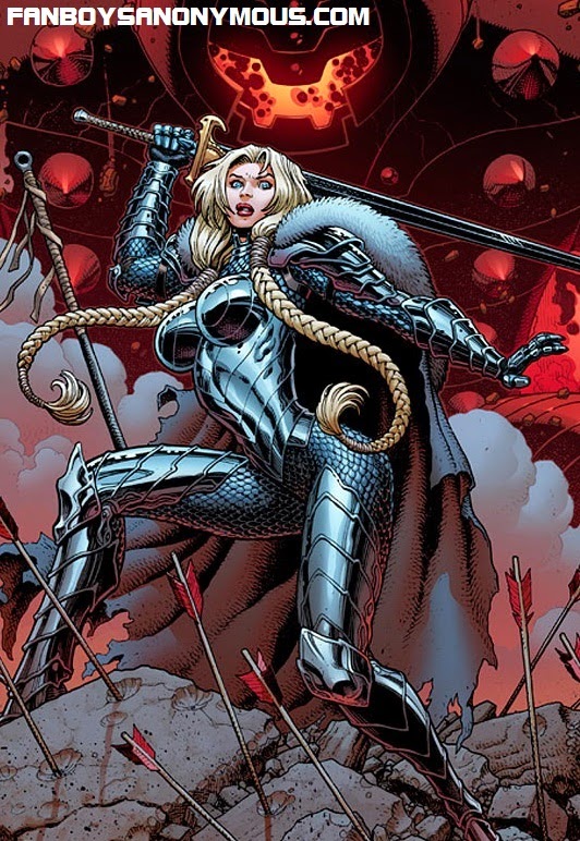 Valkyrie battles for humanity in Marvel's Fear Itself