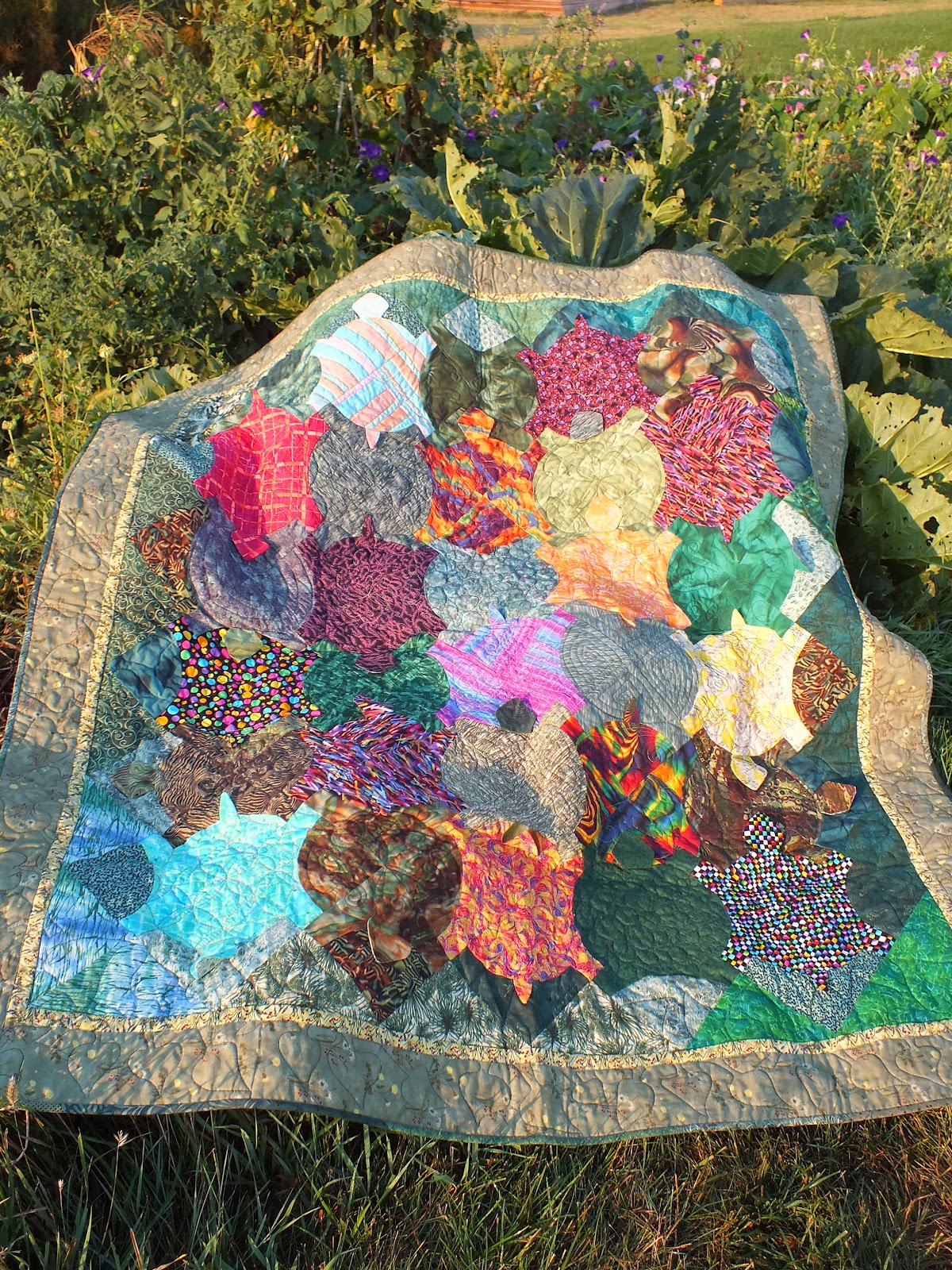 straythreads Turtle Pond Quilt