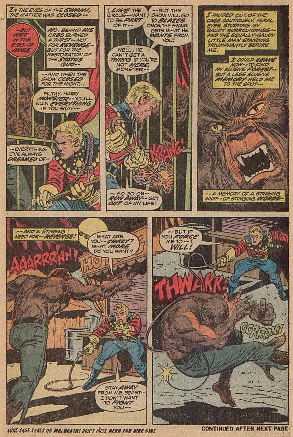 Read online Werewolf by Night (1972) comic -  Issue #6 - 18
