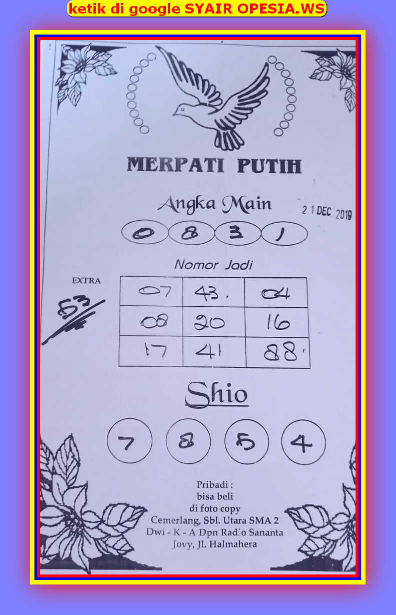 1 New Message Kode Syair Hongkong 21 Desember 2019 Forum Syair Togel Hongkong Singapura Sydney 1 New Message Kode Syair Hongkong 21 Desember 2019 Forum Syair Togel Hongkong Singapura Sydney
