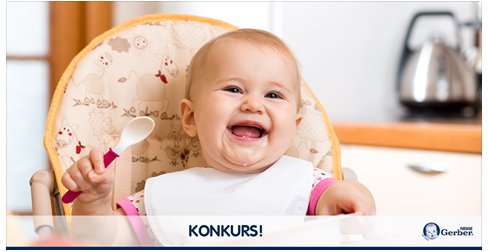 Wygraj zestaw produktów Gerber - 30 nagród czeka Konkurs