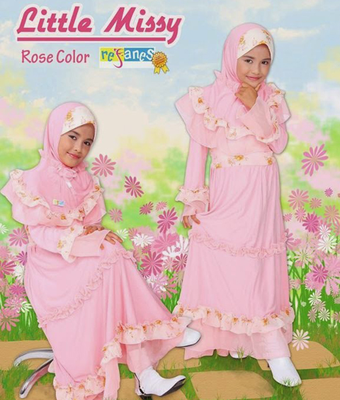 29 Model Baju Muslimah Anak Keke Terbaru 2019 Terbaru9 Info