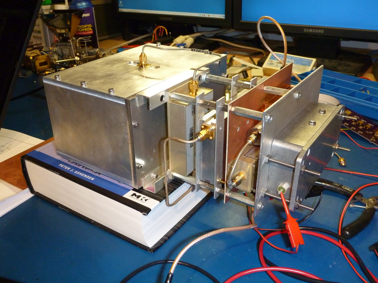 Hydrogen Line 1.42Ghz RF Front End Radio Astronomy Radome.in