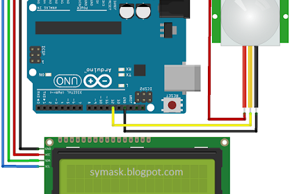 Cara Menggunakan Sensor PIR  dan LCD pada Arduino