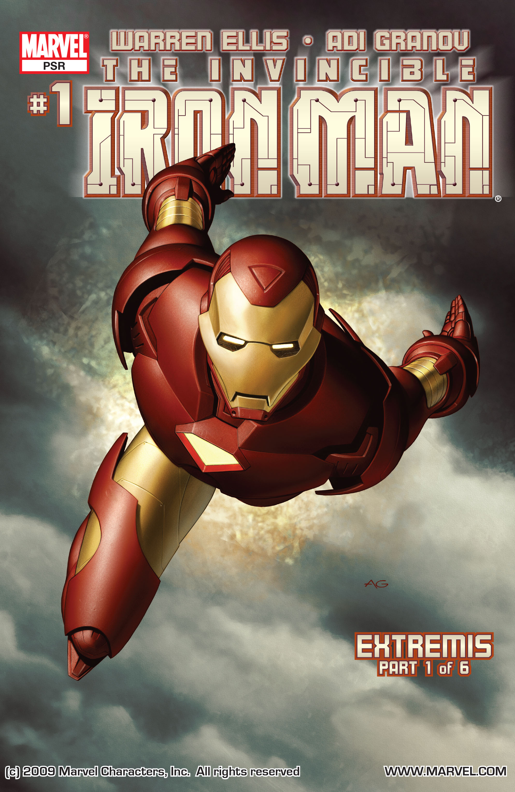 Read online Iron Man (2005) comic -  Issue #1 - 1