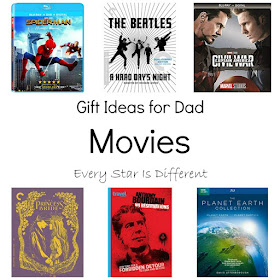 Gift Ideas for Dad-Movies