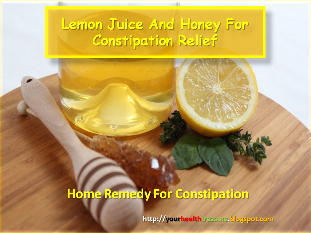 Lemon Juice For Constipation Constipation Relief