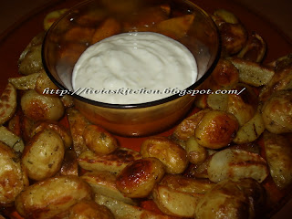 Cartofi noi, la cuptor