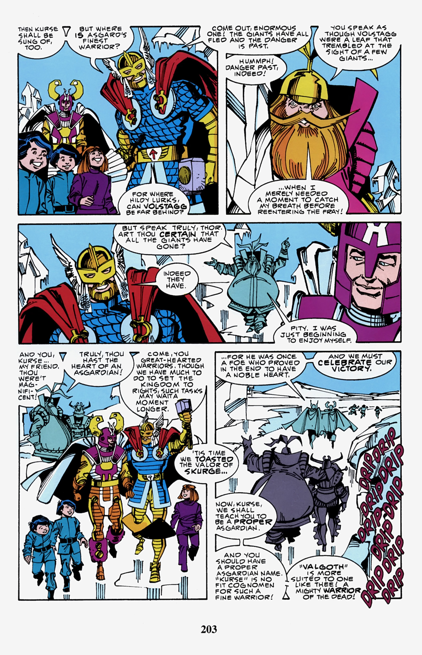 Read online Thor Visionaries: Walter Simonson comic -  Issue # TPB 5 - 203