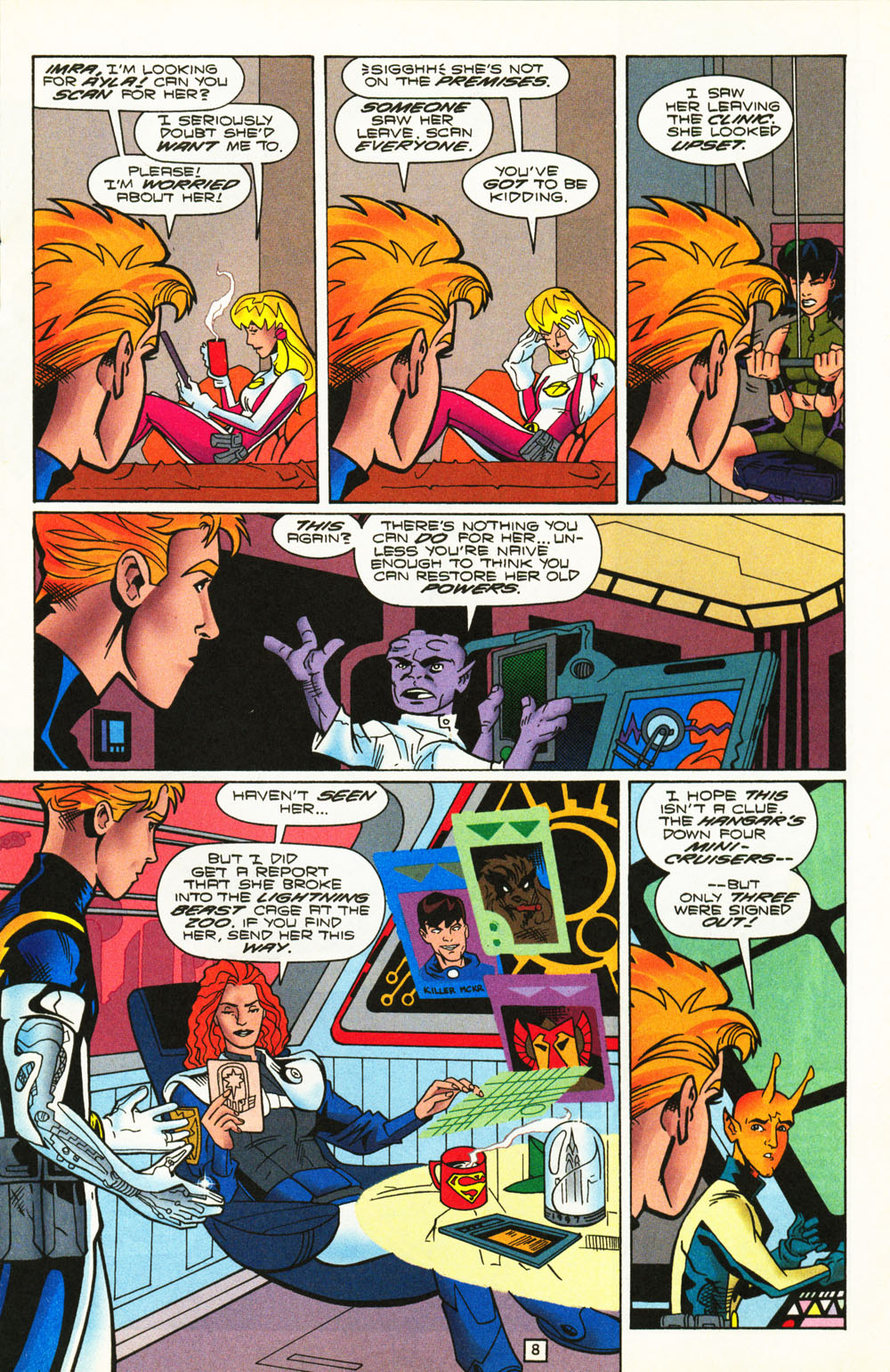 Legion of Super-Heroes (1989) 101 Page 8