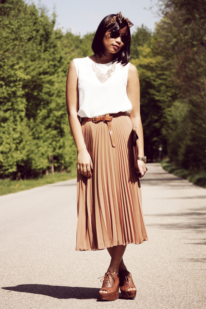 Ready to Wear: The Pleated Midi Skirt