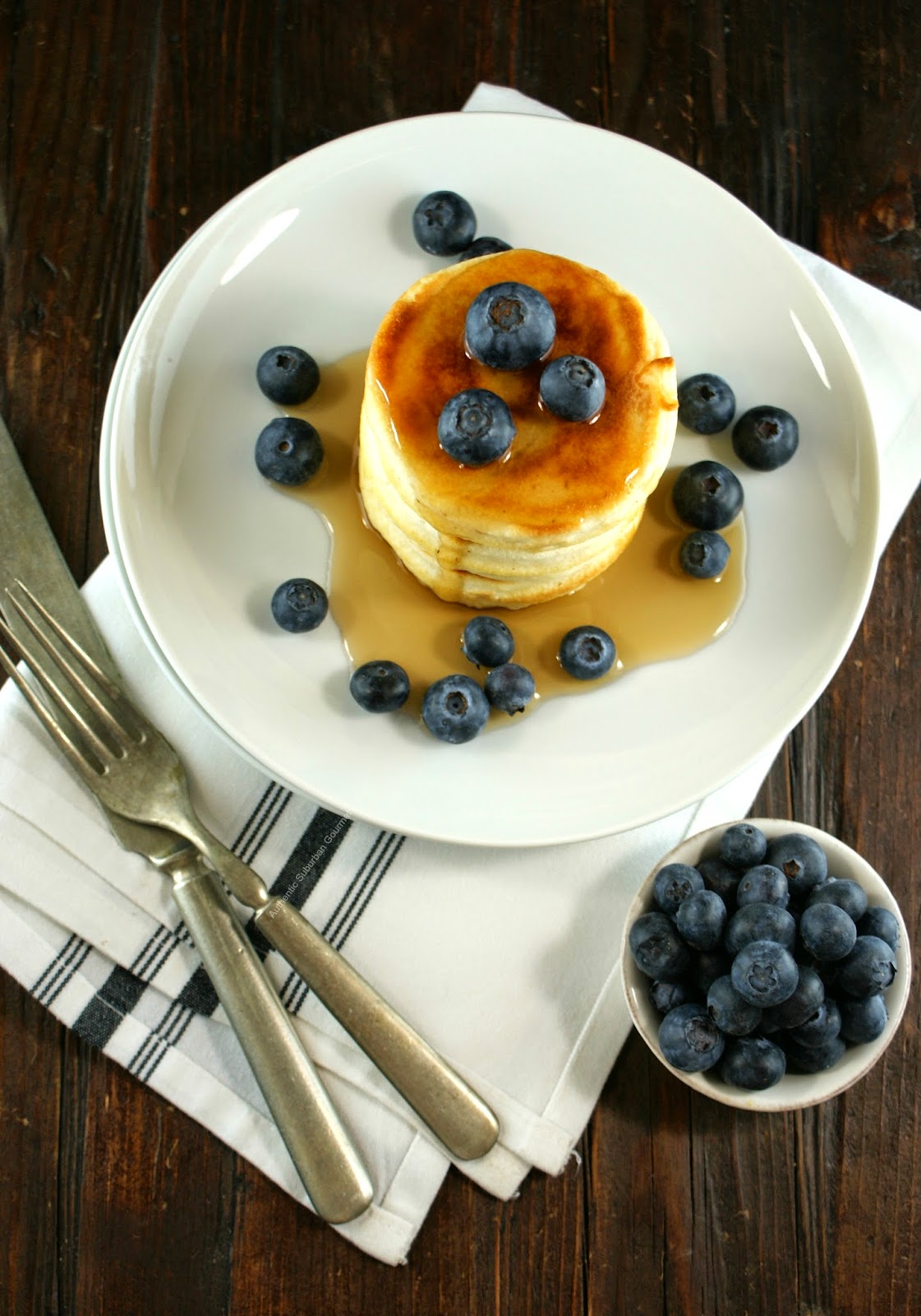 Authentic Suburban Gourmet Japanese Style Pancakes